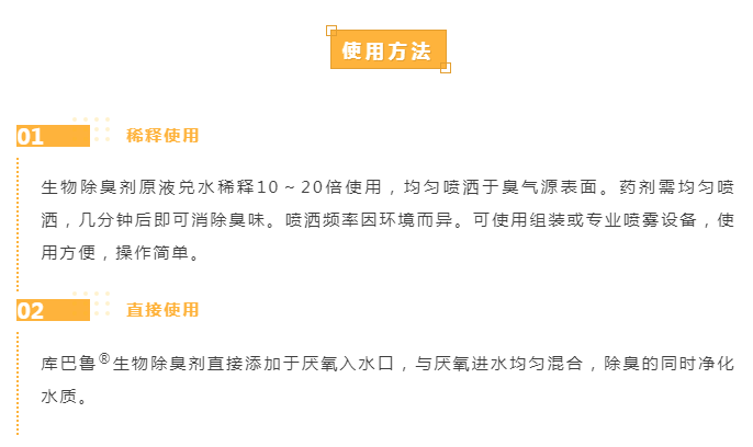 微生物除臭劑使用方法